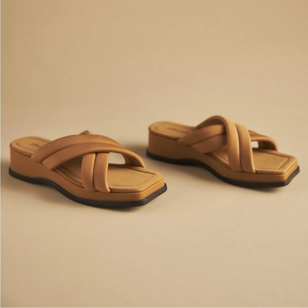 Jeffrey Campbell Sun Sation Sandals Square Toe